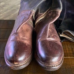 Bed Stu Handcrafted Leather Knee Boots